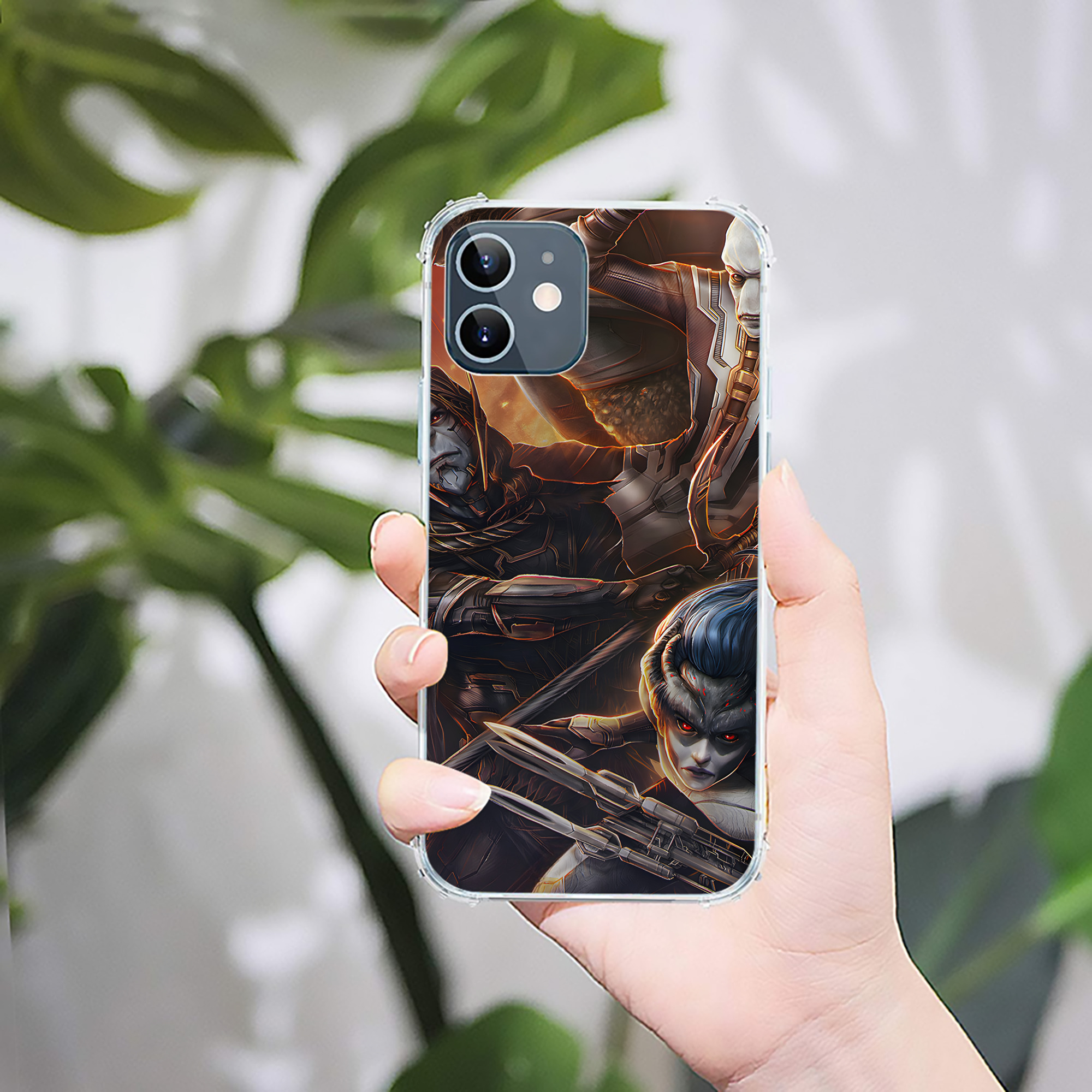 （画像用） アベンジャーズ The Avengers 【iPhone 12シリーズ対応】透明スマホケース（クリアソフトケース）